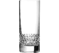 Lead-free Crystal Highball Glass by Winebuyers, 35 mbossed Diamond Pattern, Dishwasher SafeBy Winebuyers