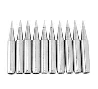 Lead Free Solder Iron Tip Set, 10pcs Brass Welding Tool Tips for 900M T 0.8D Model - Fast Heating, High Temperature Resistance, Suitable for Large Welding Areas