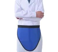 Lead Half Apron 0.35/0.5mm Pb Equivalency Protection from X-Ray Machines at Hospitals Nursing Homes and Clinics etc Unisex X-Ray Protection Lead Half Apron, 0.5mm Pb