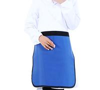 Lead Half Apron,0.5mm Pb Lead X-Ray Apron,X-Ray Shield Apron, Lab Protection Apron, Blue, S