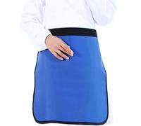 Lead Half Apron Equivalency Protection from X-ray Machines at Hospitals Nursing Homes and Clinics etc X-Ray Protection Lead Half Apron Adjustable Closure, 0.5 mmPb