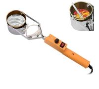 Lead Melting Pot, 200W-500W Adjustable Portable Electric Melting Pot for Metal, 1500G Capacity, Heats to 450℃ in 10 Minutes, Ideal for Fishing Weight Molds