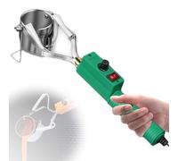 Lead Melting Pot, Electric 500W Tin Melting Crucible with Temperature Control, 1500g Capacity, Portable Metal Smelting
