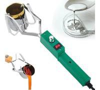 Lead Melting Pot, Electric Tin Melting Furnace, Adjustable 150℃-500℃, Metal Smelting Crucible for Fishing Weight Molds and Pendants