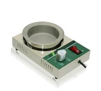 Lead Melting Pot, ZB100D 380W Solder Pot Soldering Desoldering Bath Plate 210 * 150 * 70mm Miniature Lead Free Soldering Pot for Melting Metal(ZB-100D Lead Free)