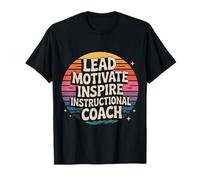 Lead Motivate Inspire Instructional Coach Leadership - T-Shirt