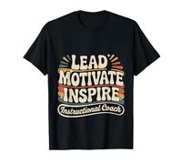 Lead Motivate Inspire Instructional Coach Leadership - T-Shirt