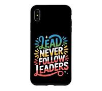 Lead Never Follow Leaders Strong Bold Hustle Leadership ||- Case for iPhone XS Max