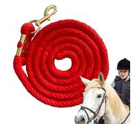 Lead Rope for Horses, Lead Rope for Horse Training, 6.5 Foot Long Cable with Press Stud, Long Se for Horses and Farm Animals, Lead Lead for Effective Control, Pet Accessories
