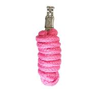 Lead rope with panic hook for horse in various stylish designs. Leash, ties pony, donkey, goat