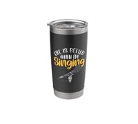 Lead Singer Design for Singing Lover - I'm Singing Stainless Steel Insulated Tumbler