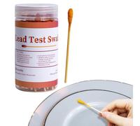 Lead Test Rods - High Sensitivity Reagent, Diagnostic Control Rod; Detector; Solid Material Fiber | Kit Multiple Safety Assessments Signs and Metals