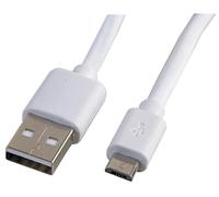 LEAD, USB A MALE-MICRO B MALE,WHITE 5M; PSG91571 (PRO SIGNAL) Qty X 1