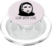 LEAD WITH LOVE Jacinda Ardern in Hijab NZ Prime Minister PopSockets PopGrip for MagSafe