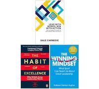 Lead With Words Win With Action, The Habit of Excellence & The Winning Mindset 3 Books Collection Set