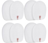 Leadaybetter 4 Pack IZ201UK Filters Replacement For Shark Hoover Vacuum IZ201UKT IZ251UK IZ251UKT IZ202UK IZ252UKT Compatible with Shark Duoclean Cordless Filters IZ300UKT IC300 Anti Hair Wrap