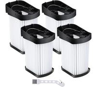 Leadaybetter WV270 Filter Replacement for Shark WV270UK WV273UKT WandVac | Cordless Handheld Vacuum Cleaner, 4 Pack WV270 HEPA Filters