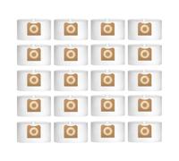 LeadCon 20 Pack Dust Collection Bags for 3-4.5 Gallon Vacuums, Compatible with Ridgid & Workshop, Replaces Part# 23738 VF3501 WS32045F