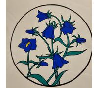 Leaded Design Window Decals, Stained Glass Effect Designs to add to Your existing Window and Door Glass. Self Adhesive (Bluebells)