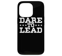 Leader Chef Manager CEO Leadership Quotes Courage To Lead Case for iPhone 13 Pro