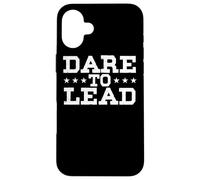 Leader Chef Manager CEO Leadership Quotes Courage To Lead Case for iPhone 16 Plus
