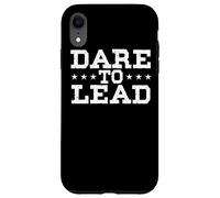 Leader Chef Manager CEO Leadership Quotes Courage To Lead Case for iPhone XR