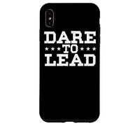 Leader Chef Manager CEO Leadership Quotes Courage To Lead Case for iPhone XS Max