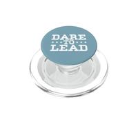 Leader Chef Manager CEO Leadership Quotes Courage To Lead PopSockets PopGrip for MagSafe