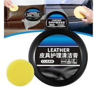 Leader Cleaning and Care Cream & Cleaning Paste for Leather Care, Automotive Interior Leather Cleaning Cream, Car Leather Conditioner Oil Paste, Leather Care Cleaning Paste for Car, Furniture (1Pcs)