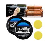 Leader Cleaning and Care Cream & Cleaning Paste for Leather Care,Automotive Interior Leather Cleaning Cream,Car Leather Conditioner Oil Paste,Leather Repair Kit for Car,Furniture,Cleaning Care Balm