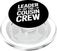 Leader Of The Cousin Crew Family Reunion Matching PopSockets PopGrip for MagSafe