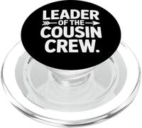 Leader Of The Cousin Crew Matching Family Look PopSockets PopGrip for MagSafe