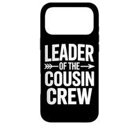 Leader Of The Cousin Crew Sibling Party Squad Case for iPhone 17 Pro Max