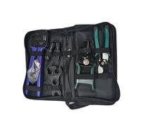 Leader Technology Solar PV Crimping Tool Kit with Soft Case - MC4 Connector Crimper, Wire Stripper, Cable Cutter & Spanners for 2.5/4/6mm² (14-10 AWG) Solar Panel Cable Installation & Repair