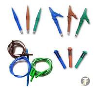 Leaderman LDM070/KEW Fused Test Leads Set for Fluke Megger & Kewtech Multifunction Testers