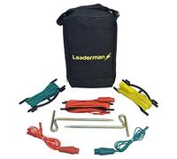 Leaderman LDMESK - Earth Spike And Heat Resistant Silicone Lead Kit. Comes In A Deluxe Soft Carry Case