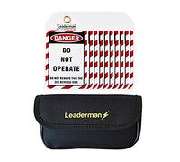Leaderman Lockout/Lock Off Safety/Danger Tags & Case Kit For Consumer Unit from Testermans-LDM-PCT10