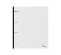 Leaderpapel Folder 4 Round Rings 25mm Polypropylene DIN A4 Ultra Compact with Extendable Spine 4 cm (White)