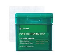 Leaders Pore Tightening Pad - Triple-Action Pore Improvement | Vegan-Certified | Clinically Proven Efficacy | 50 Pads x 170ml