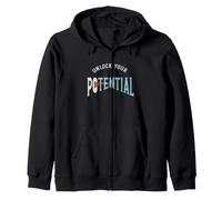 Leadership Class Unlock your potential Zip Hoodie