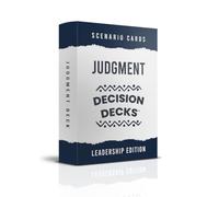 Leadership Scenario Cards | 60 Decision Deck Scenarios for Managers Developing Sound Judgment