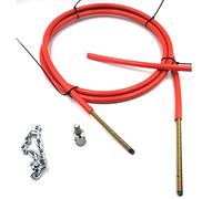 LEADFEN 8mm Flexible Shaft Cable 5m Full Set Cleaning Chain Tools DN32-40 Pipe Clog Remover