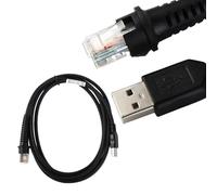 Leadigol Scanner USB Cable,Data Cable Serial Compatible Scanner Adapter Cord for Honeywell USB to RJ45 Scanning Line Scanner Compatible for Honeywell Metrologic Series Barcode Reader Scanner