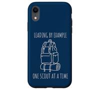 Leading by Example One Scout at a Time Inspirational Quote Case for iPhone XR