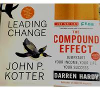 Leading Change, with a New ..Author by John P. Kotter+FREE "COMPOUND EFFECT"-NEW