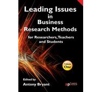 Leading Issues in Business Research Methods