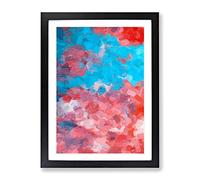 Leading The Beginning Abstract Framed Print | A2 Black Framed Wall Art | Ready to Hang | Abstract Fantasy Picture | Living Room Bedroom Lounge Office