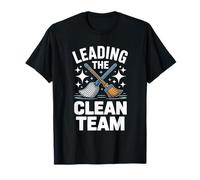 Leading The Clean Team Housekeeping Supervisor T-Shirt