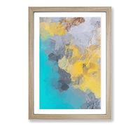 Leading The Way in Abstract Framed Print | A2 Oak Framed Wall Art | Ready to Hang | Abstract Fantasy Picture | Living Room Bedroom Lounge Office