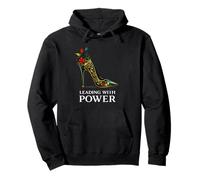 Leading With Power Women Leadership Empowerment Design Pullover Hoodie